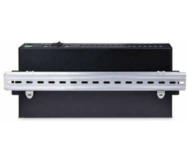 Startech.com 16-Port Industriële USB Hub met Power Adapter, 5Gbps, Metalen Behuizing, Monteerbaar, ESD Bescherming, Terminal Block Voeding, USB Charging, Dual-Host Switch
