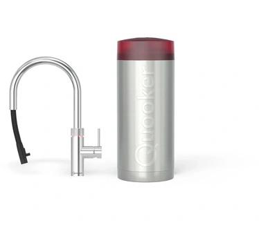 Quooker Flex Round Chroom incl. COMBI+ reservoir