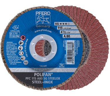 PFERD PFC 115 A 80 SG STEELOX