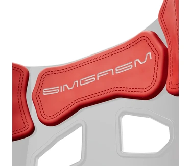 SIMGASM Atlas GT Seat Cushion Set - Rood