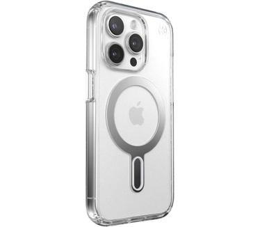 Speck Presidio Clear + ClickLock Apple iPhone 15 Pro Clear - with Microban