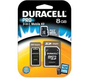 Duracell 8GB MicroSDHC
