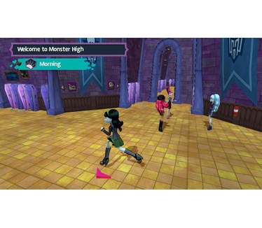 Monster High: New Ghoul In School, Wii