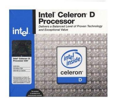 Intel Celeron D 310 (S478, 2.13GHz, 533MHz FSB, 256KB, 73W)