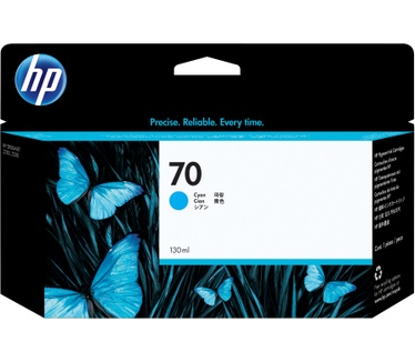 HP 70 130-ml Cyan Ink Cartridge