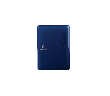 Iomega eGo Portable Hard Drive 500GB Blauw