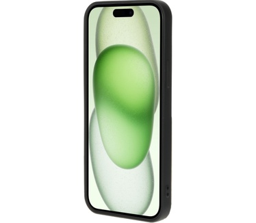 Mobiparts Classic TPU Case with Cardholder Apple iPhone 15 Plus Matt Black