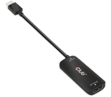 Club 3D HDMI + Micro USB to DisplayPort™ 4K120Hz or 8K30Hz M/F Active Adapter