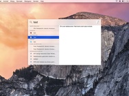 Apple OS X Yosemite Spotlight