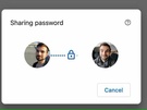 Google Chrome Canary wachtwoord delen, november 2023
