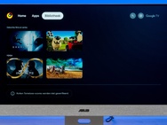 Google TV op de ASUS ZenScreen Smart Monitor MS32UC