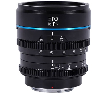 Sirui X-mount Cinemalens 24 mm T1.2 S35 Nightwalker Series