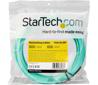 Startech.com 10 m OM4 LC naar LC Multimode Duplex optische glasvezel netwerkkabel Blauw