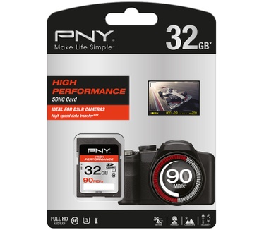 PNY SDHC 32GB High Performance UHS-I U3
