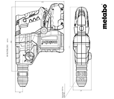 Metabo KH 18 LTX BL 28 Q