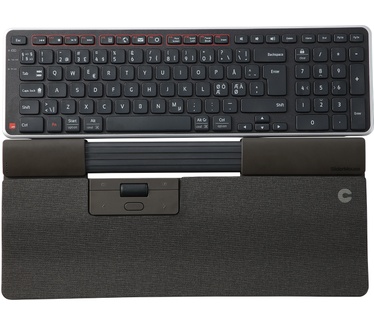 Contour Design SliderMouse Pro (bedraad) Regular polssteun - Donkergrijs