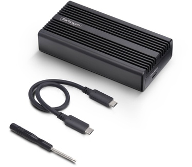 Startech.com USB4 M.2 NVMe SSD Behuizing, 40Gbps, Externe USB-C / Thunderbolt NVMe SSD Behuizing, Aluminium Heatsink Behuizing, B+M/M-Key