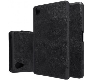Nillkin Leather Case Sony Xperia X - Qin Series - Black