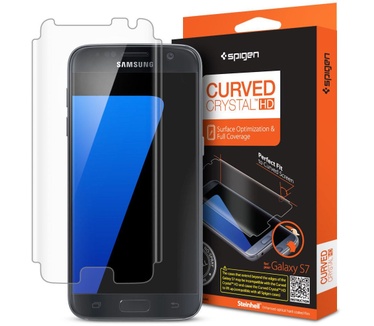Spigen Curved Crystal Screenprotector Samsung Galaxy S7