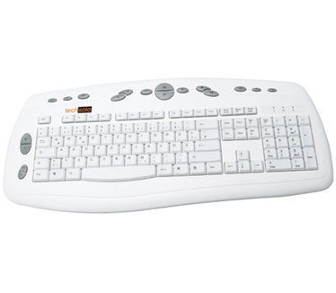 Techsolo TK-50 white multimedia keyboard