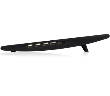 Ewent EW1253 Notebookstandaard met koeling en USB hub