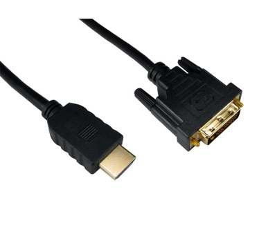 Cables Direct 1.8m HDMI-DVI-D