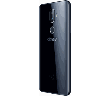 Alcatel 3V Zwart Zwart
