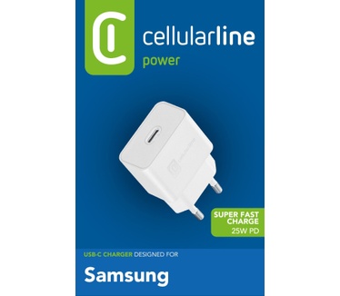 Cellular Line Super Fast Charger 25W Wit
