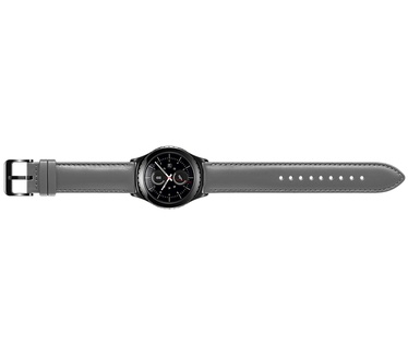 Samsung Gear S2 Classic Leather Strap Armband Grijs