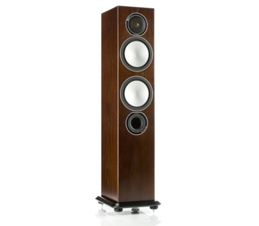 Monitor Audio Silver 6 Walnut Real Wood Veneer (Bruin)