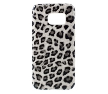 qMust Samsung Galaxy S7 Hard Back Case - Leopard White