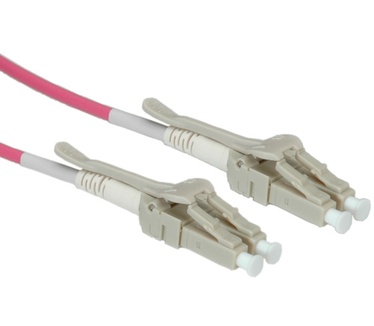 Roline Glasvezel kabel, 50/125µm OM4, LC/LC, Low-Loss connector 0,5m