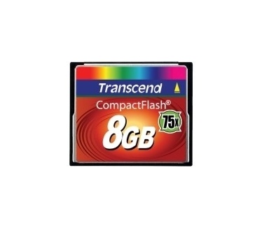Transcend 8GB 75x CompactFlash Card