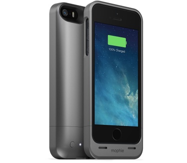 Mophie Juice Power Pack Helium Apple iPhone 5/5S 1.500 mAh Black (iPhone 5) Zwart
