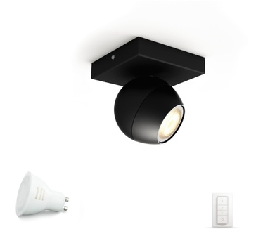 Philips Hue Buckram Spotlamp Zwart (1-spot)