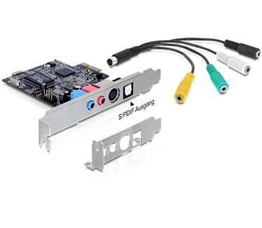 Delock PCI Express Sound Card 7.1