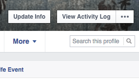 Facebook profiel doorzoeken