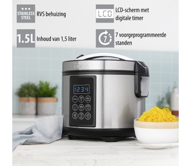 Tristar RK-6132 Digitale Rijst en Multicooker