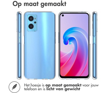 Accezz Clear Backcover Oppo A96 - Transparant