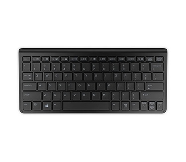 HP Supercompact Slim Bluetooth 3.0 toetsenbord (81 toetsen, zwart, US-layout)