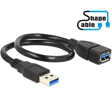 Delock 0.35m 2xUSB3.0-A