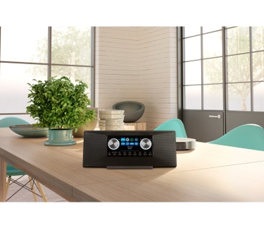 Medion DAB+ Internet Radio LIFE P85289, WiFi, DLNA, LAN, Spotify-Connect, 2 x 6 W RMS, MP3 speler
