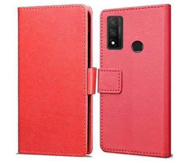 qMust Huawei P Smart 2020 Wallet Hoesje Rood