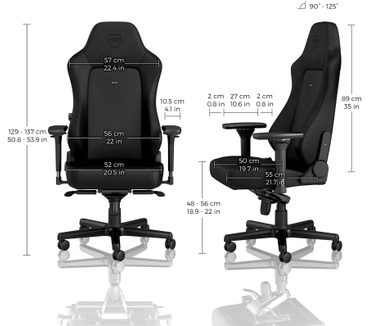 Noblechairs Hero stoel Black edition