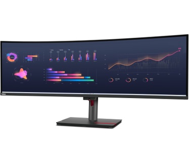 Lenovo ThinkVision P49w-30 Zwart