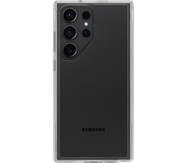 Otterbox OtterBox Symmetry Clear Case voor Galaxy S23 Ultra, Schokbestendig, Valbestendig, Dunne beschermende hoes, 3x getest volgens militaire standaard, Antimicrobieel, Clear, Geen retailverpakking
