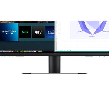 Samsung Smart Monitor M7 (LS43AM700) Zwart
