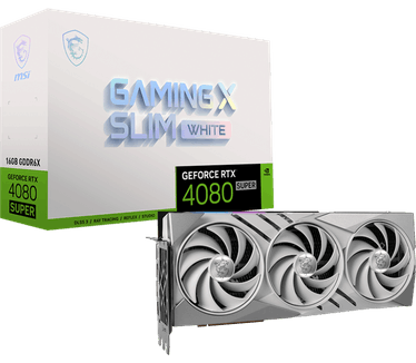 MSI GeForce RTX 4080 SUPER 16G GAMING X SLIM WHITE