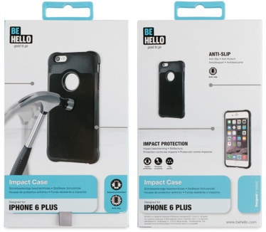 BeHello iPhone 6 Plus / 6S Plus Impact Case Black