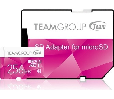 Team Group Color Card II UHS-I U3 256GB (incl. adapter)
